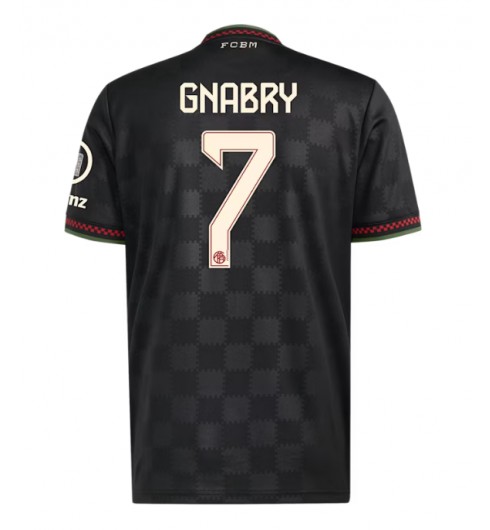 Moške Nogometnih dresov Bayern Munich Serge Gnabry #7 Tretji 2025-26 Kratki rokavi Moške Nogometnih dresov Bayern Munich Serge Gnabry #7 Tretji 2025-26 Kratki rokavi